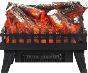 Kominek elektryczny, kosz z polanami AFLAMO LOG-H