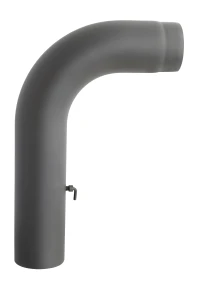 Kolano gięte wysokie 90º 150 mm z szybrem
