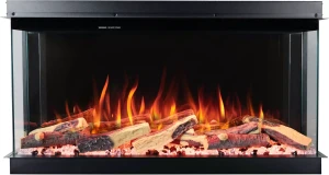 Kominek elektryczny trójstronny AFLAMO SUPERB 40