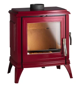 Piec wolnostojący INVICTA SEDAN M emalia czerwona 9160-47