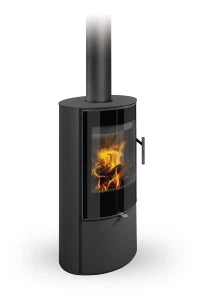 ROMOTOP LAREDO metal Piec wolnostojący na drewno