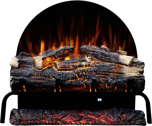 Kosz z polanami AFLAMO SPARK. kominek elektryczny do otwartego paleniska