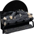 Kosz z polanami AFLAMO SPARK. kominek elektryczny do otwartego paleniska