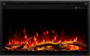 Kominek elektryczny wkład AFLAMO 3D 60x60