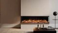 Kominek elektryczny trójstronny AFLAMO UNIQUE NH aranżacja