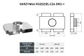 Skrzynka rozdzielcza DARCO SRO-1 schemat