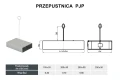 Przepustnica DARCO PJP-OC schemat