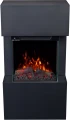 Kominek elektryczny wolnostojący AFLAMO TEXEL Black