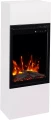 Kominek elektryczny wolnostojący AFLAMO MILOS 40 White