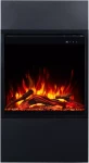 Kominek elektryczny z obudową AFLAMO MILOS 60 Black