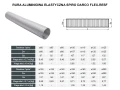 Rura aluminiowa elastyczna Spiro DARCO FLEX-RESF schemat