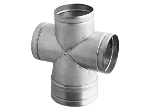 Czwórnik redukcyjny okrągły CZOR150-3x125/90-OC