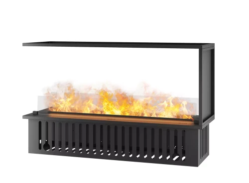 INFIRE INSIDE INVAPO U1200 Kominek elektryczny 3D trójstronny do zabudowy