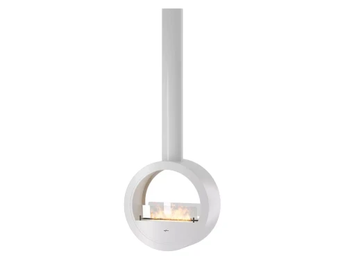 Biokominek vis a vis wiszący INFIRE INCYRCLE 2 SIDE WHITE