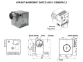 Aparat nawiewny (turbina) DARCO AN3-II - schemat