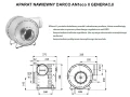 Turbina (aparat nawiewny) DARCO ANeco-II generacji - schemat