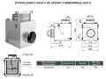 Bypass z metalowym filtrem DARCO BAN1-II do aparatu nawiewnego AN-II - schemat