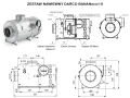 Zestaw nawiewny (turbina) DARCO BANeco1-II - schemat