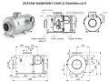 Zestaw nawiewny (turbina) DARCO BANeco2-II - schemat