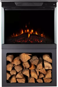 Kominek elektryczny wolnostojący AFLAMO TOWER 61 z podstawą