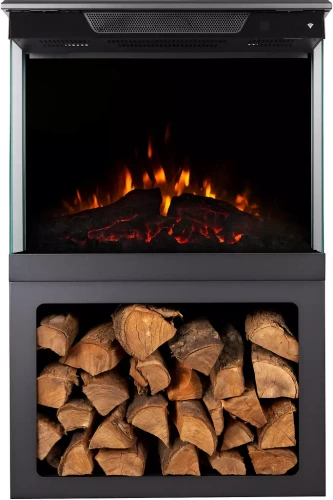 Kominek elektryczny wolnostojący AFLAMO TOWER 46 z podstawą