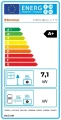 Etykieta energetyczna pieca ROMOTOP STROMBOLI G T 10