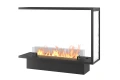 Biokominek automatyczny trójstronny-wyspowy INFIRE ETRONIC BASIC U 1000 do zabudowy