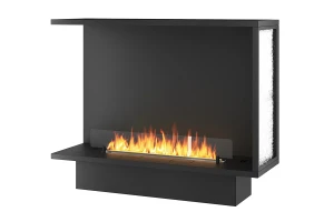 Biokominek automatyczny narożny INFIRE ETRONIC BASIC L 1000 lewy do zabudowy