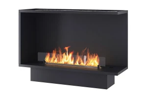 Biokominek automatyczny narożny INFIRE ETRONIC BASIC R 1000 prawy do zabudowy