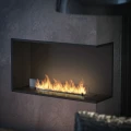 Biokominek automatyczny narożny INFIRE ETRONIC BASIC R 1000 w zabudowie