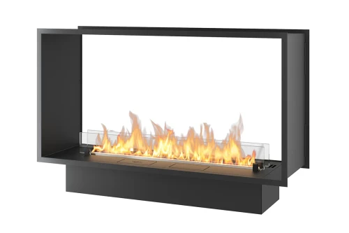 Biokominek automatyczny vis a vis INFIRE ETRONIC 2 SIDE 1200 do zabudowy