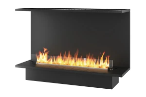 Biokominek automatyczny trójstronny INFIRE ETRONIC C 1200 do zabudowy
