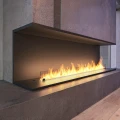 INFIRE ETRONIC C 2000  - trójstronny biokominek automatyczny do zabudowy