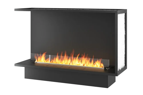 Biokominek automatyczny narożny INFIRE ETRONIC L 1200 (lewy) do zabudowy