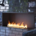 Biokominek automatyczny narożny INFIRE ETRONIC R 1200 w zabudowie