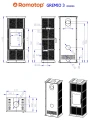 Schemat pieca kaflowego ROMOTOP GREMIO 3