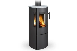 ROMOTOP PARLA 3S kamień Piec trójstronny na drewno