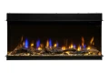 Dimplex Ignite Bold 50 - kominek elektryczny do zabudowy w wersji z szybą frontową