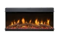 Dimplex Ignite Bold 50 - kominek elektryczny do zabudowy w wersji z szybą frontową i polanami dębowymi (opcja płatna)