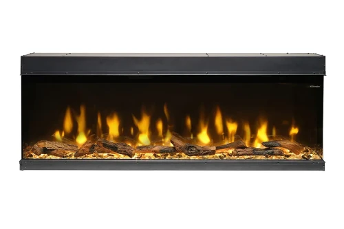 Dimplex Ignite Bold 60 - kominek elektryczny do zabudowy w wersji z szybą frontową