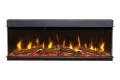 Dimplex Ignite Bold 60 - kominek elektryczny do zabudowy w wersji z szybą frontową i polanami dębowymi (opcja płatna)