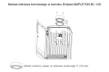 Montaż kołnierza  kominowego w kominku DIMPLEX MAPLETON