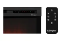 Wkład DIMPLEX XHD - sterowanie na wyświetlaczu dotykowym i pilotem