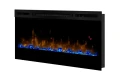 Kominek elektryczny DIMPLEX PRISM 34 - podświetlenie niebieski