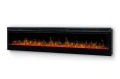 Kominek elektryczny DIMPLEX PRISM 74 Optiflame - czerwone podświetlenie paleniska