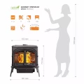 Charakterystyka pieca KAWMET Premium ZEUS S9 Eco 11,3 kW