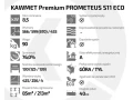 Charakterystyka pieca KAWMET Premium PROMETEUS S11 Eco