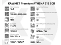 Charakterystyka pieca KAWMET Premium ATHENA S12 Eco