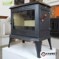 Piec kominkowy KAWMET ATHENA S12 z bocznymi drzwiczkami