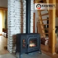 Piec wolnostojący KAWMET P7 PB ECO z bocznymi drzwiczkami